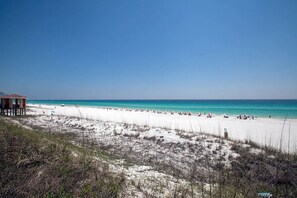 Beautiful beaches just a short walk away