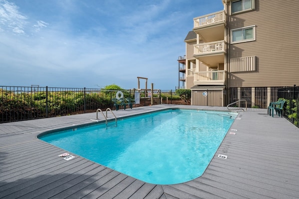 Oceanfront Condo Complex with Pool