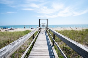 Private Community Boardwalk to Beachfront