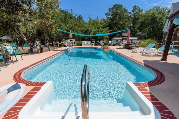 Take a dip in the pool!