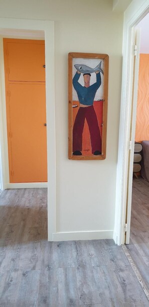 la entrada