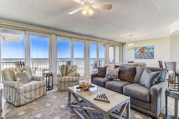 Absolutely Breathtaking Views from this Amazing Penthouse Oceanfront Villa- Spectacular Views of the Intracoastal Waterway and Direct Ocean Views