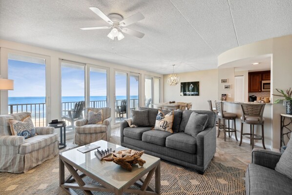 Absolutely Breathtaking Views from this Amazing Penthouse Oceanfront Villa- Spectacular Views of the Intracoastal Waterway and Direct Ocean Views