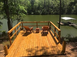 View from middle deck