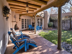 Private Patio Lounging