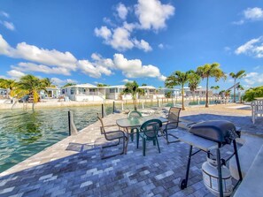 Patio/seawall