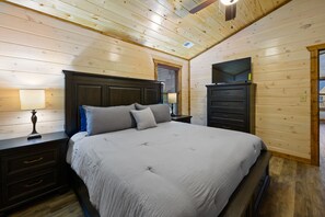 2nd Floor King Bedroom with Streaming TV