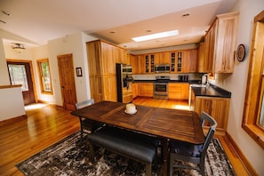 Kitchen and Dining Room (Top/Entrance Floor)