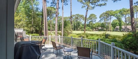Overlooking Sea Pines Country Club Golf Course