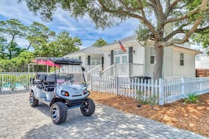 Golf Cart Included during Season