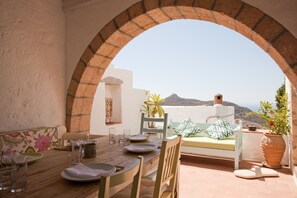 Covered veranda