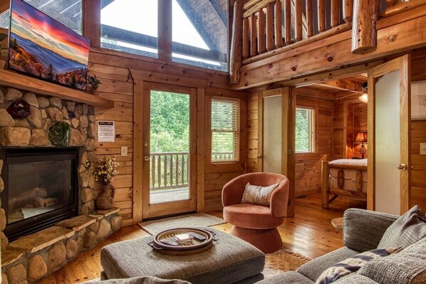 Relaxation begins the moment you arrive—plush seating, stunning views, and your favorite TV shows.