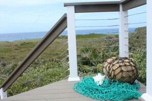 Steps leading to beach
