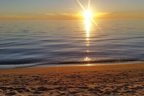 Sunset at our beach