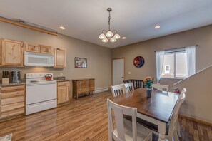 Enjoy the bright and welcoming downstairs kitchen.