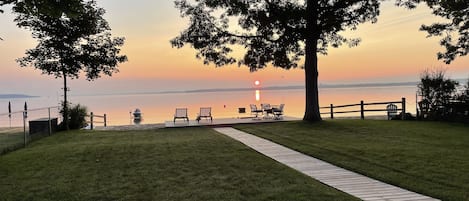 Sunrise - view from porch