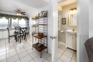 Half-Bathroom and Dining Room