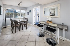 Living Room and Dining Room