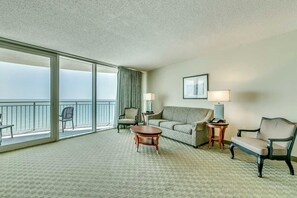 Spacious living area 