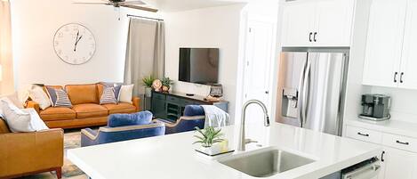 Kitchen and Living room