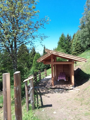 Enceinte de l’hébergement