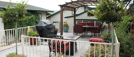 Shared patio