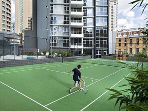 Book in for tennis while staying with us (please bring your own equipment if you would like to use the tennis court, bookings required)