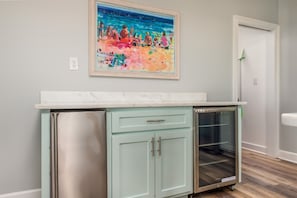 icemaker and wine storage
