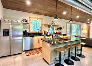 Modern kitchen fully equipped