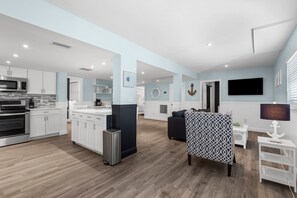 Wide-Area View of Living Room