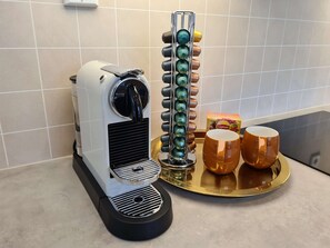 Kaffe och/eller kaffebryggare