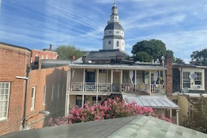 The 3rd floor Room with a View - The Annapolis Capital Building!
