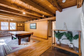 Pool table and Game room
