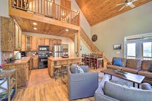 Living Room | 2nd Floor | Stairs Required | Central A/C