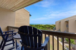 Top deck with ocean views