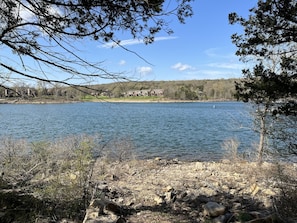 Shoreline from our property