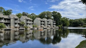 View of the 11-mile Lagoon from Private Deck