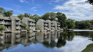View of the 11-mile Lagoon from Private Deck