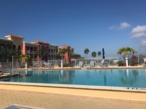 View from community lap pool 