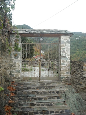 entrance of the property