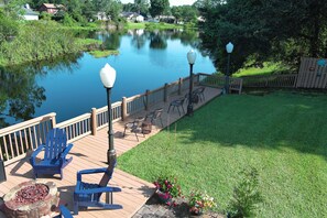 Update Aerial View of the Private Pier and Lake
