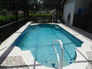Private Patio and Pool