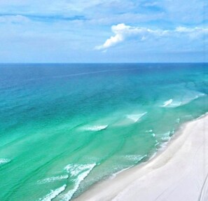 The beautiful Gulf of Mexico is only a few steps away.