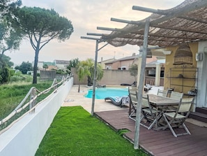 Ombre, Piscine, ArriÚre-Cour, Jardin, Cour, Balcon, Aménagement Paysager, Structure En Plein Air, Hacienda, Recours
