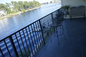 Back Porch facing the waterway