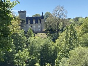 Aussicht vom Ferienhaus [Sommer]