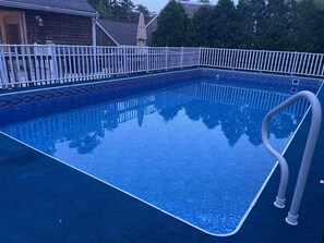 New pool liner installed 2023.