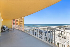 Spacious Balcony with Incredible Views