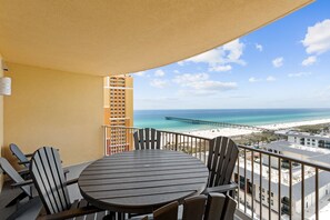 Spacious Balcony with Incredible Views