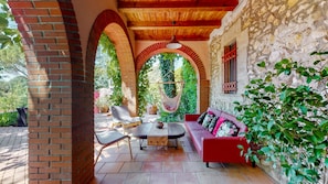 Terrasse au rez de chaussée
